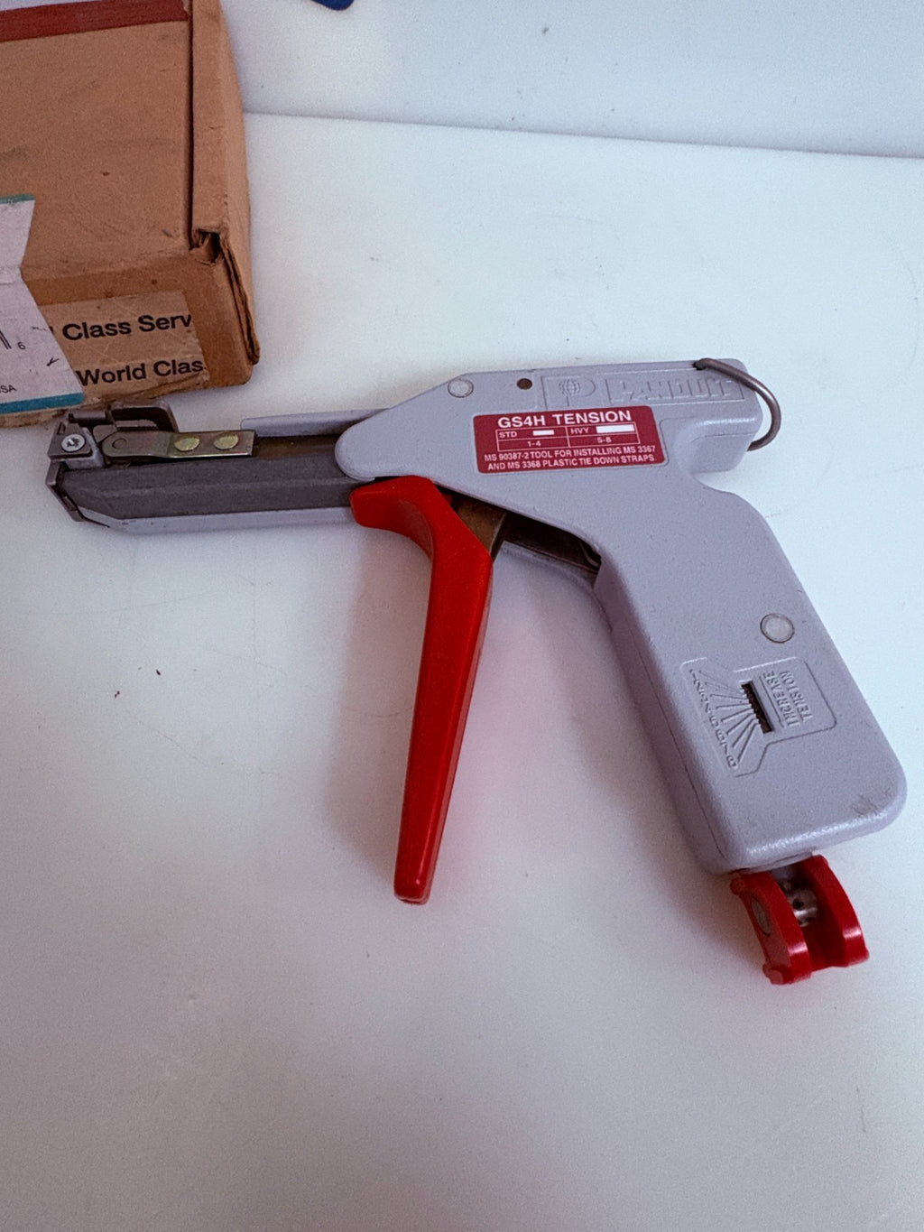 PANDUIT CABLE TIE INSTALLATION TOOL GS4H 1