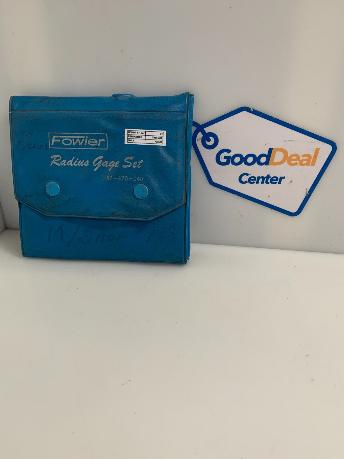 FOWLER RADIUS GAGE SET 52-470-0400