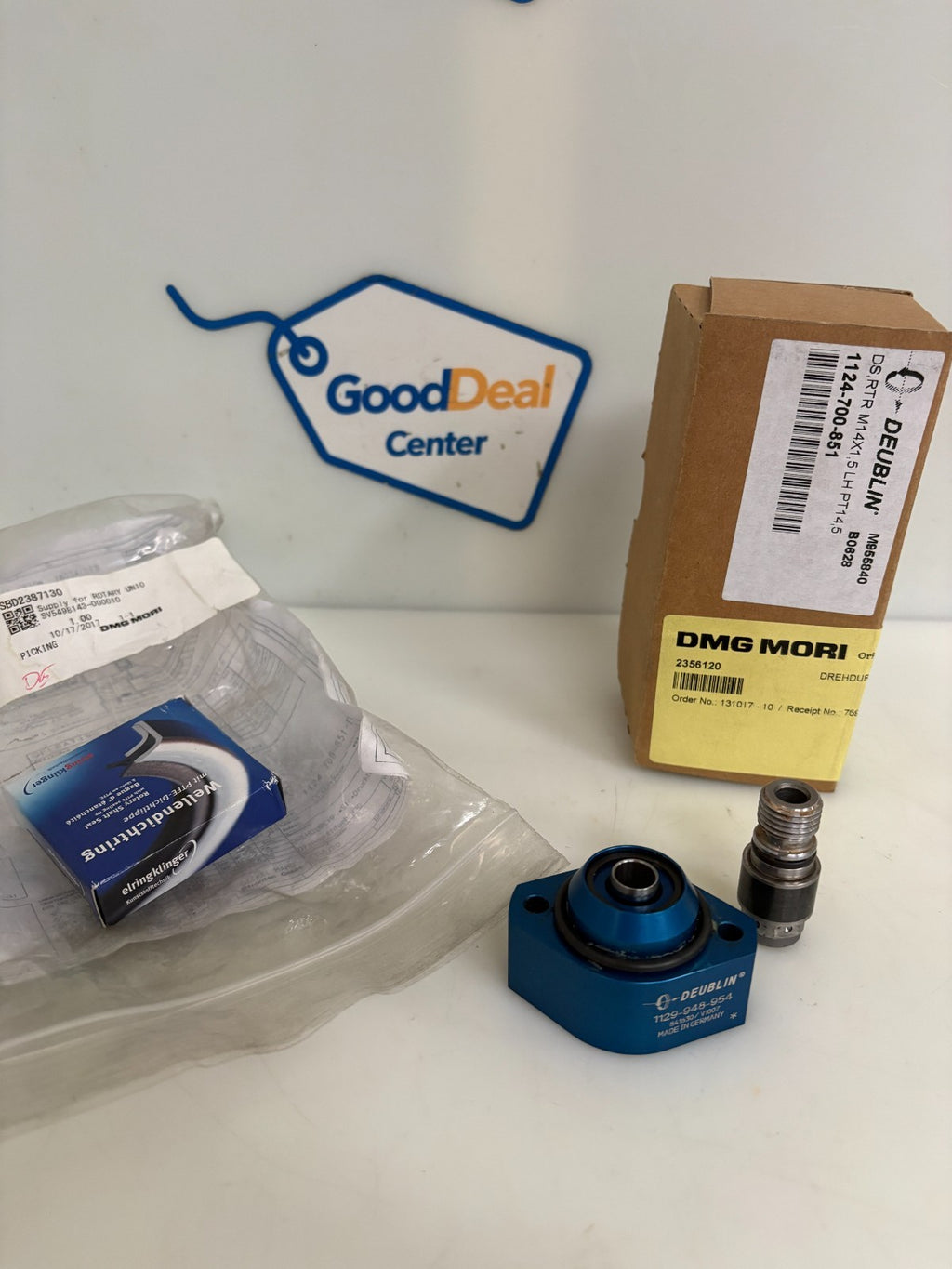 DMG.MORI DEUBLIN BEARINGLESS AUTO SENSE UNION #1124-700-851  #23561 20