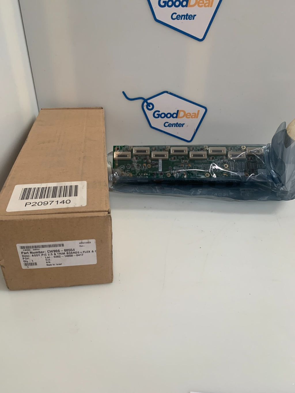 HP SCITEX CW906-60554 ASSY PIC 2.5 & TRIM BOARDS + FLEX0