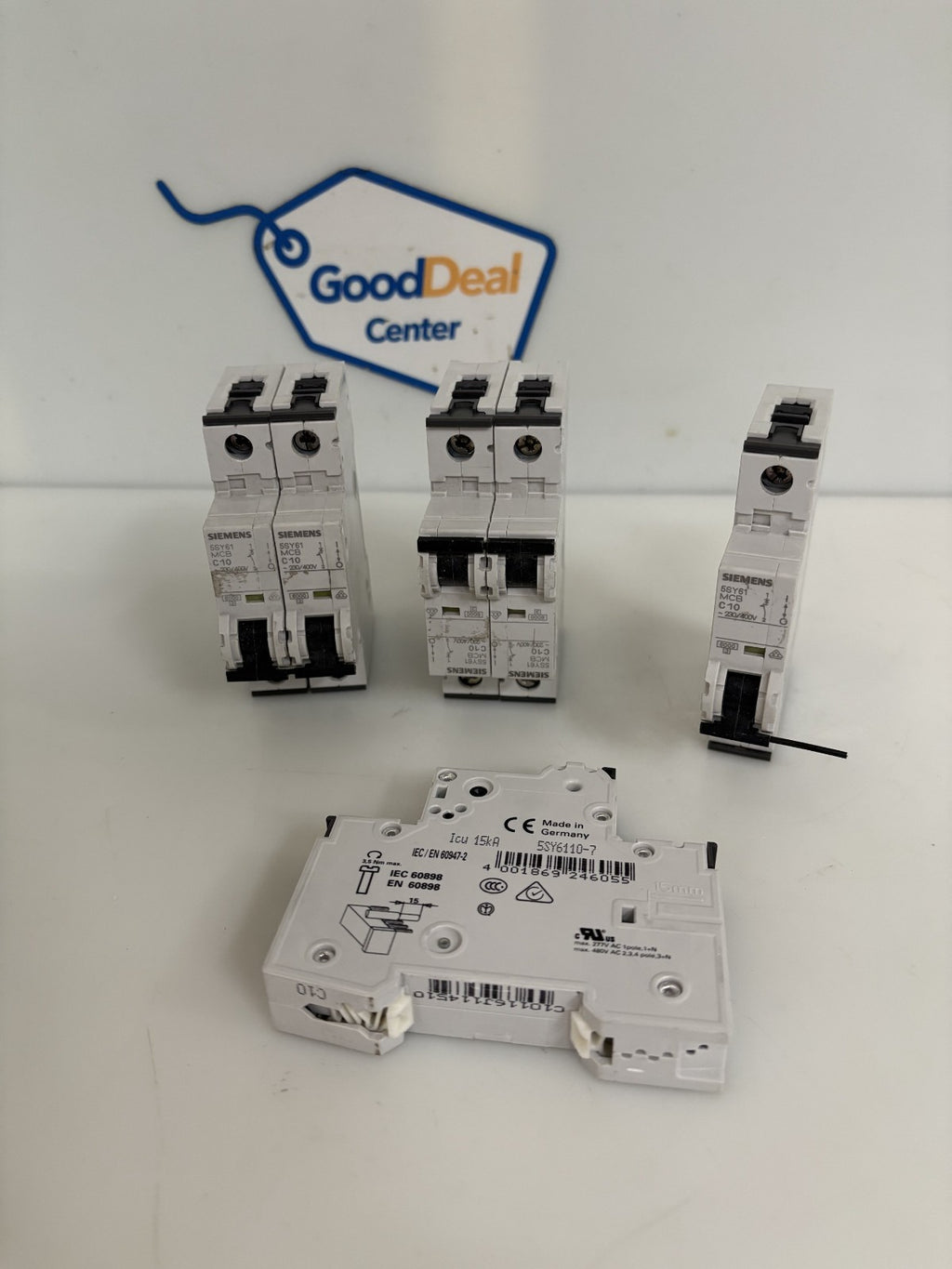 SIEMENS CIRCUIT BREAKER 5 SY61 MCB C10