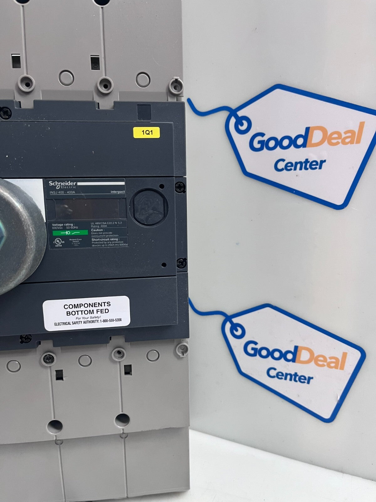 SCHNEIDER Merlin Gerin INSJ400 Interpact Circuit Breaker0
