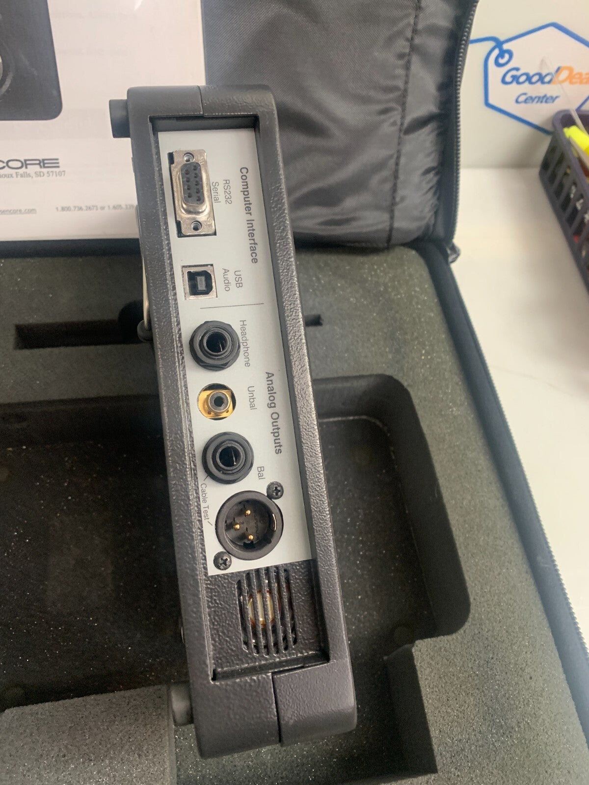 SENCORE SP395 SoundPro Audio Integrator (Power Supply Missing)