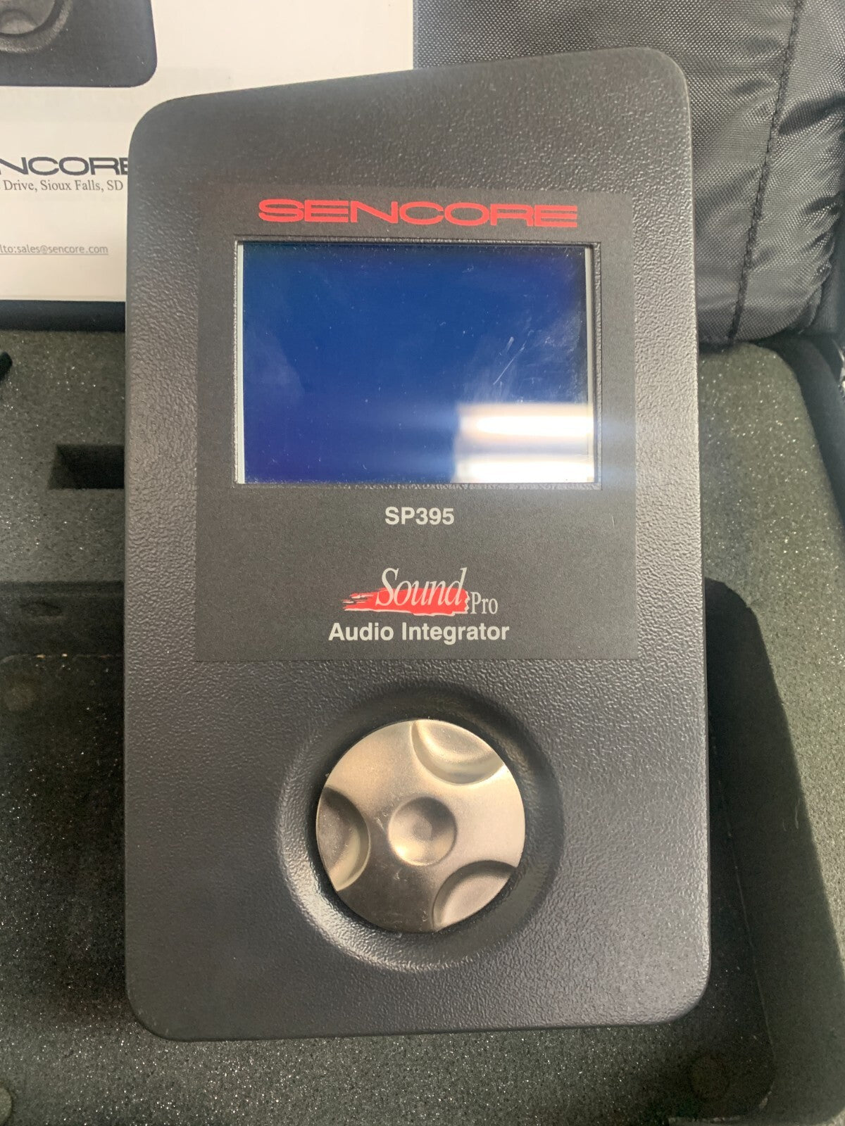 SENCORE SP395 SoundPro Audio Integrator (Power Supply Missing)