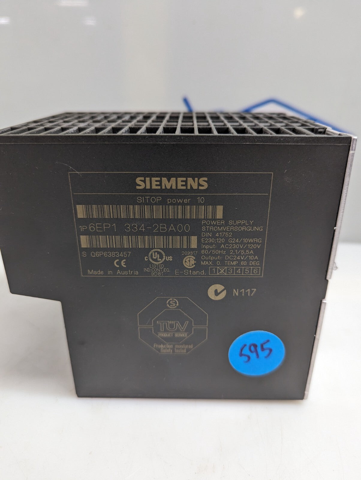 Siemens 6EP1 334-2BA00 Power Supply Module