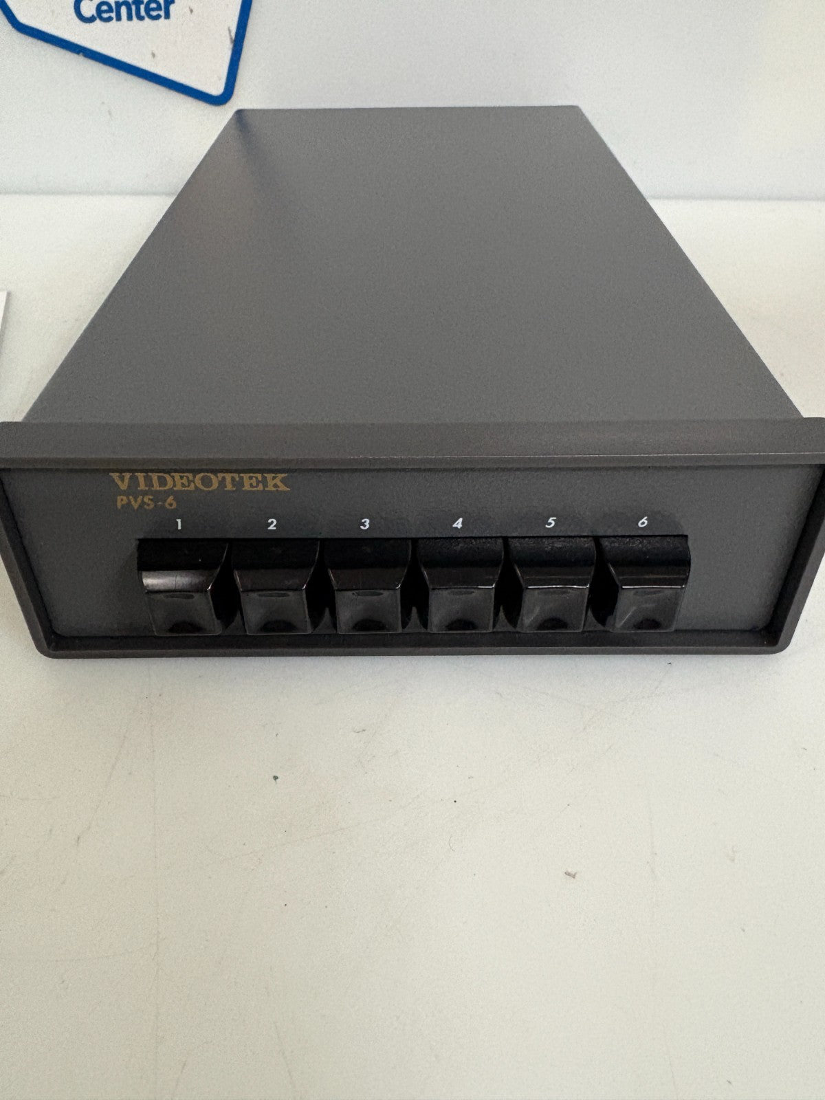 VIDEOTEK 6X1 PASSIVE VIDEO SWITCHERS PVS-61