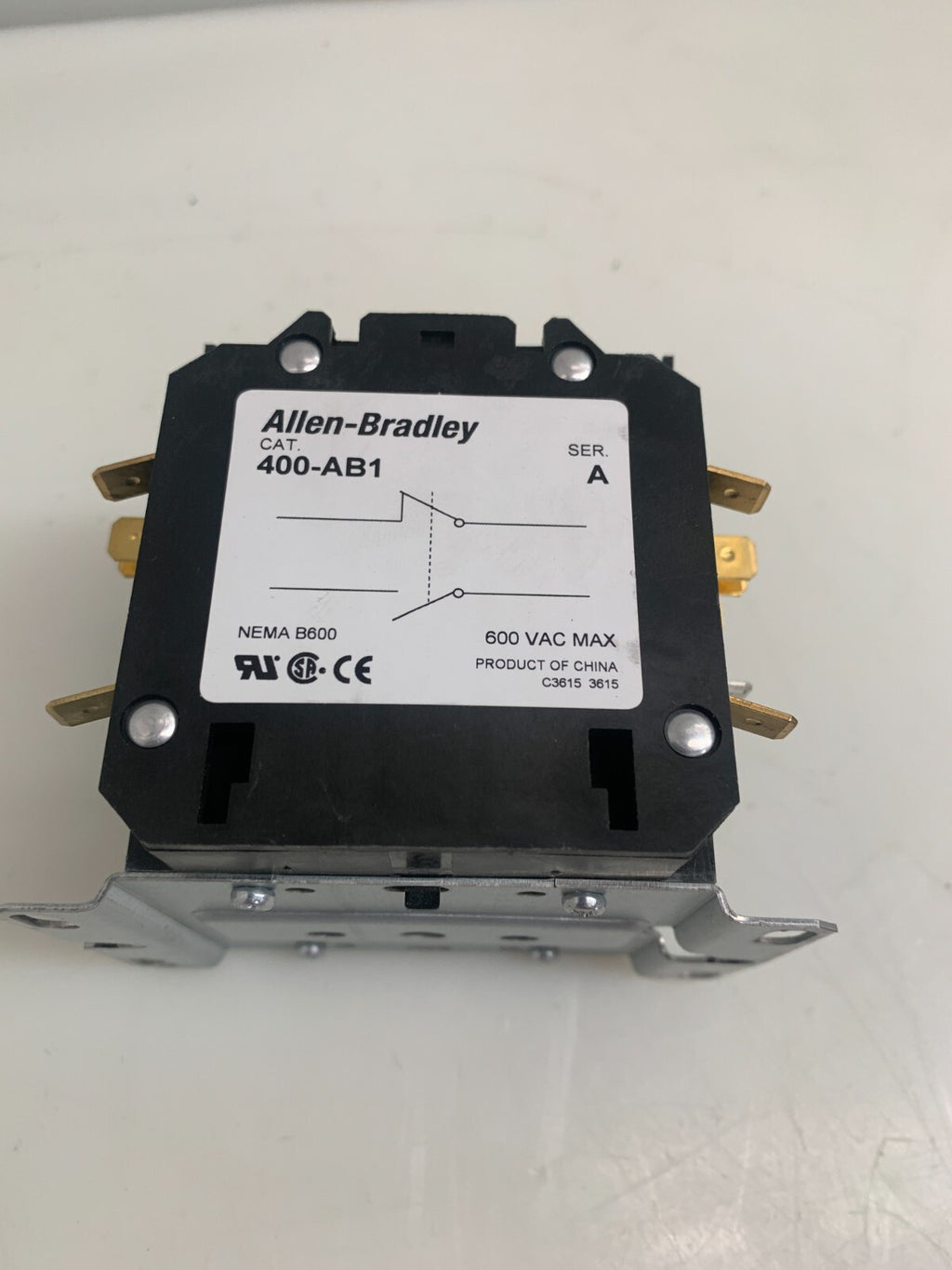 ALLEN BRADLEY  Definite Purpose Contactor   400-DP30ND3  w/400-AB1