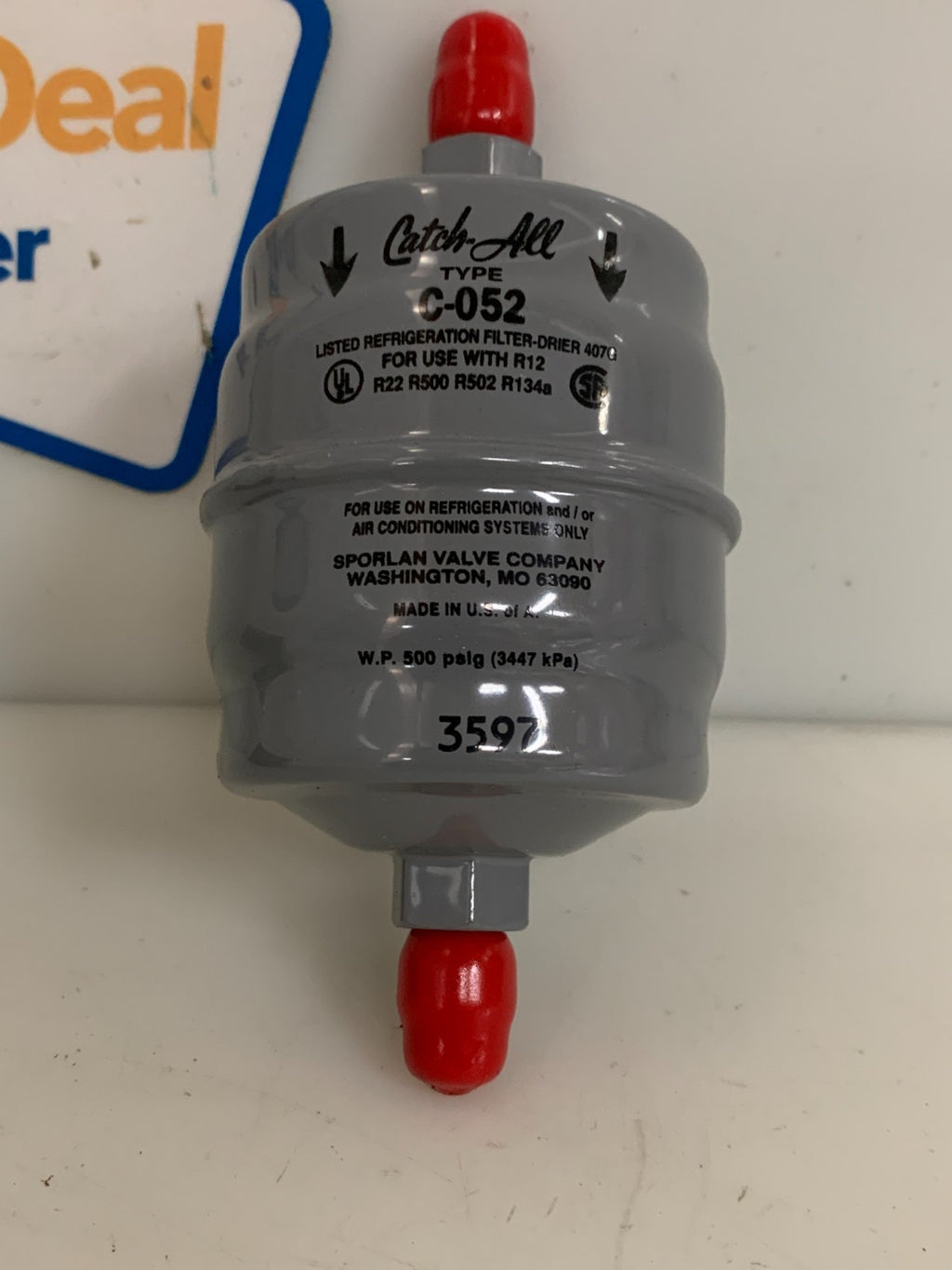 SPORLAN C-052 1/4" FILTER DRIER