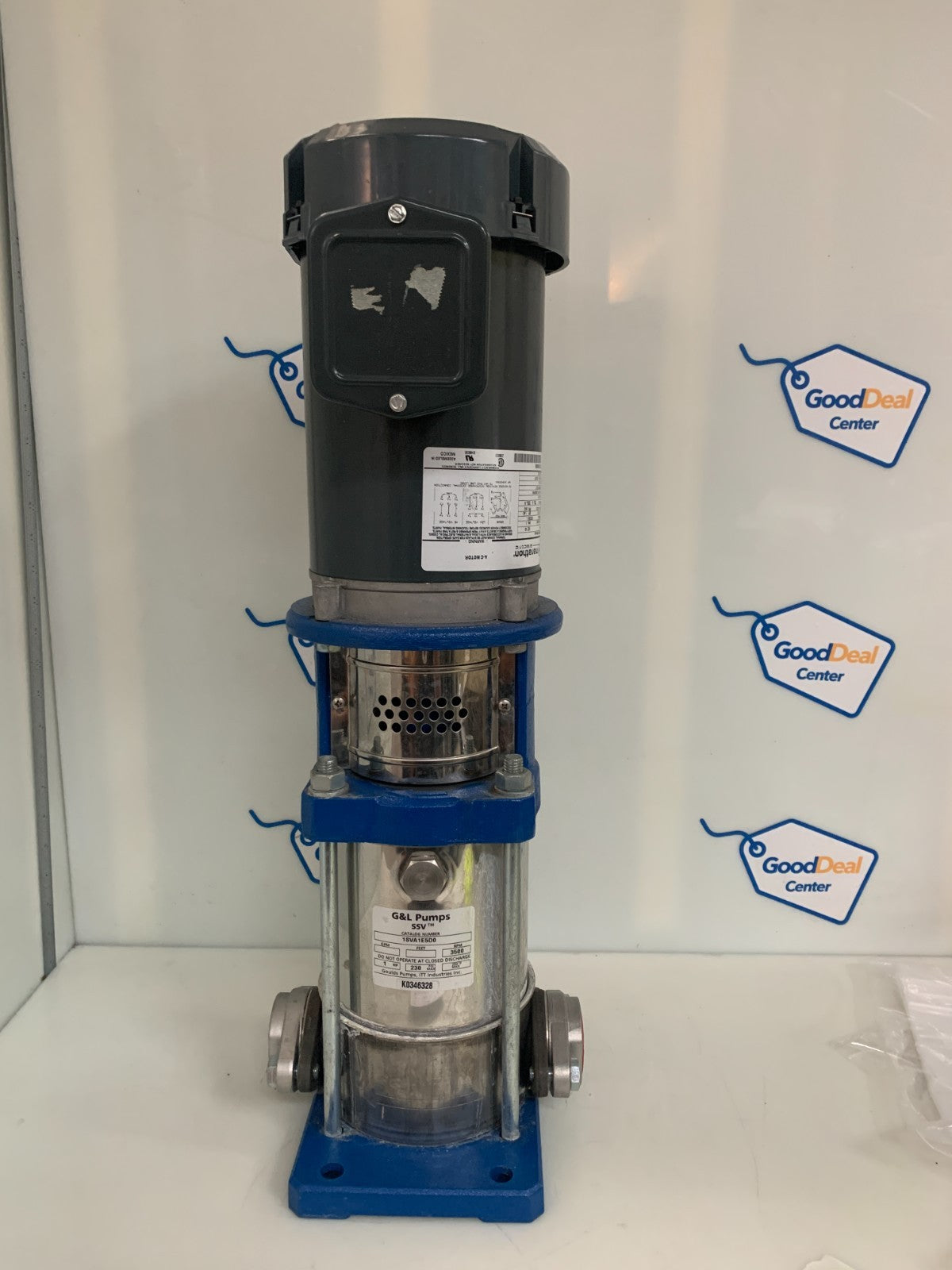 GOULDS G & L PUMPS SSV SERIES 1SVA1E5DO