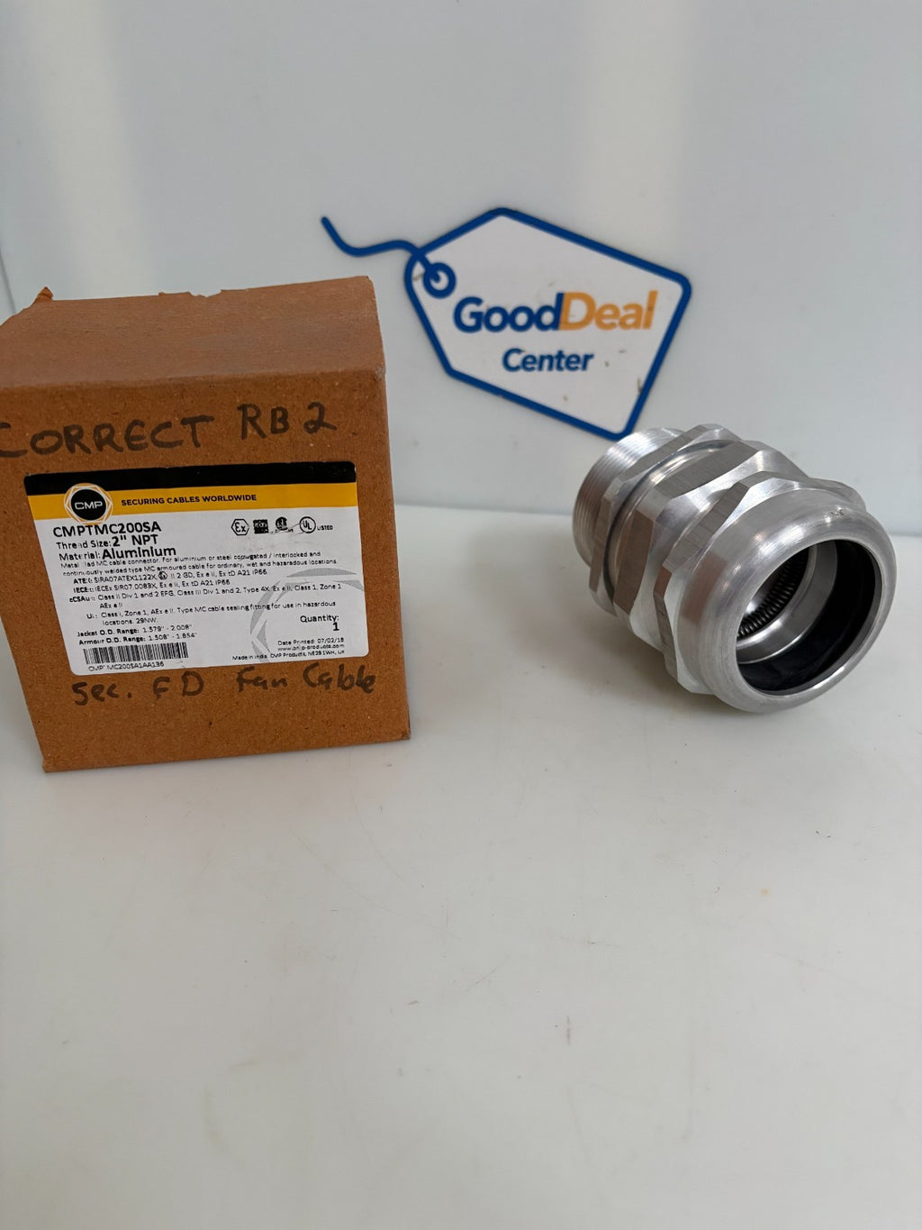 CMP 2" CABLE CONNECTOR CMPTMC200SA