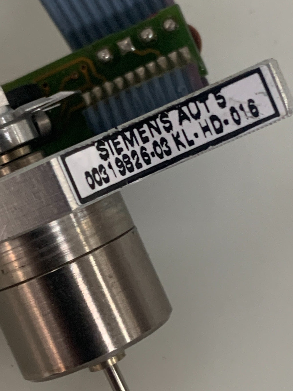 SIEMENS VALVE DRIVE MOTOR 00318626 S 04