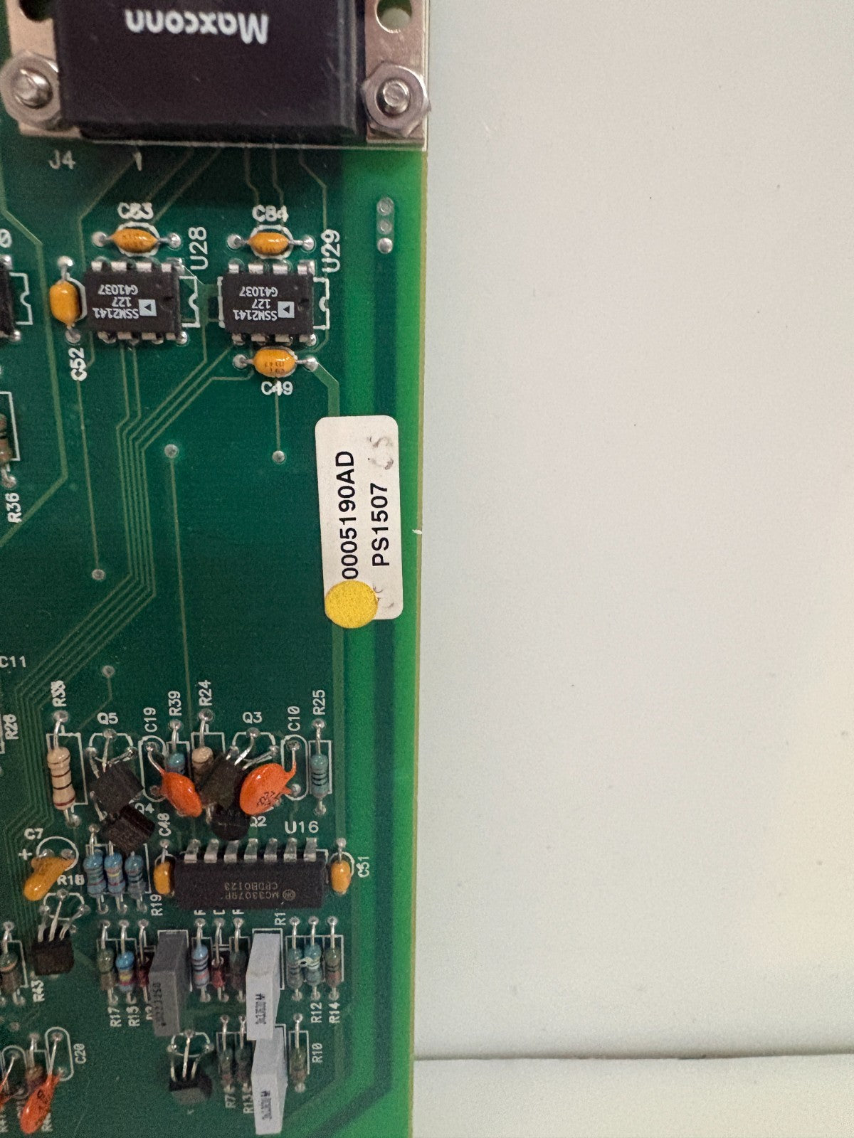 WHEDCO GE FANUC 7000519AD 17005191 REV A 2