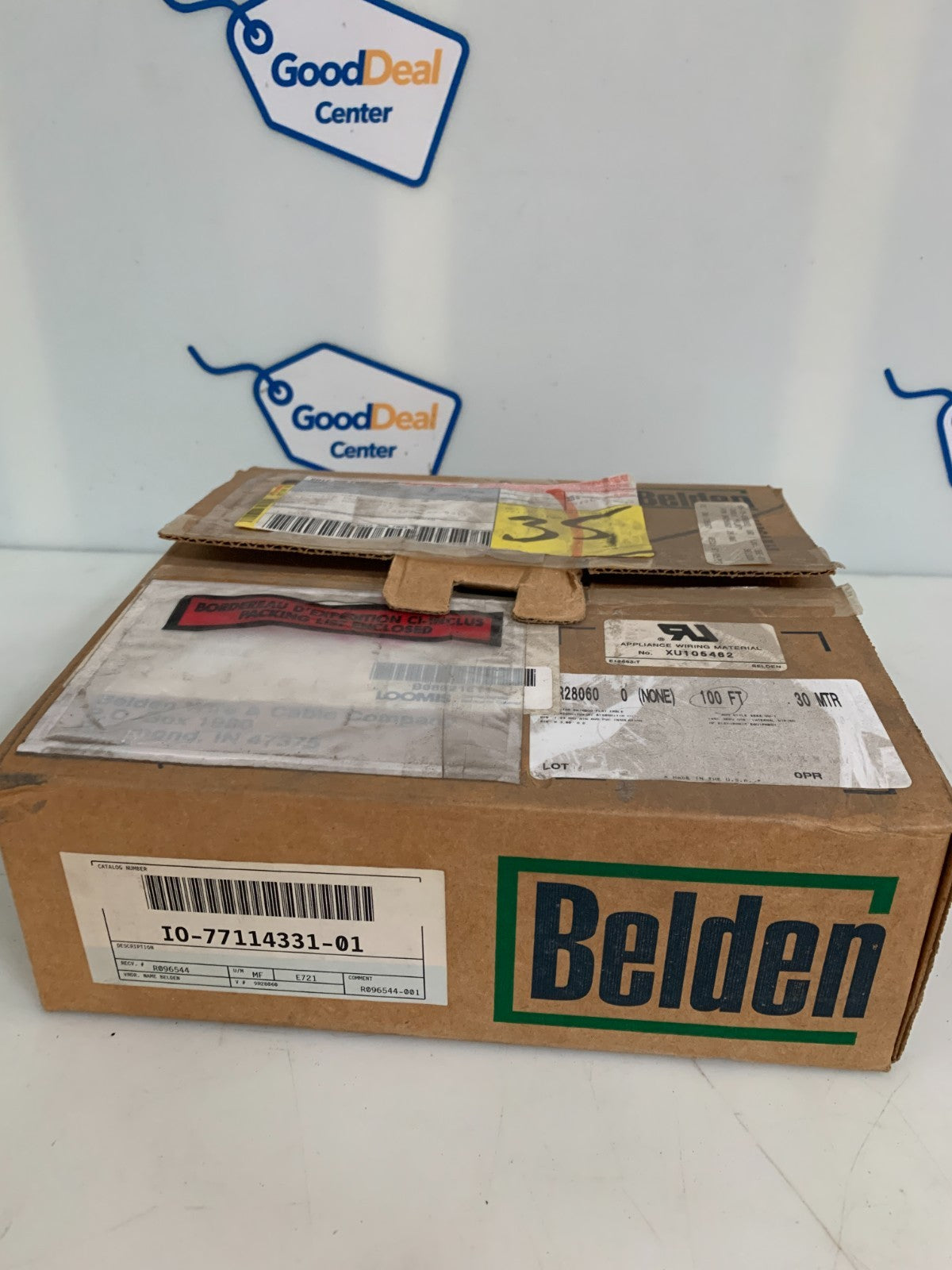 BELDEN FLAT CABLE 28 AWG #9R280600