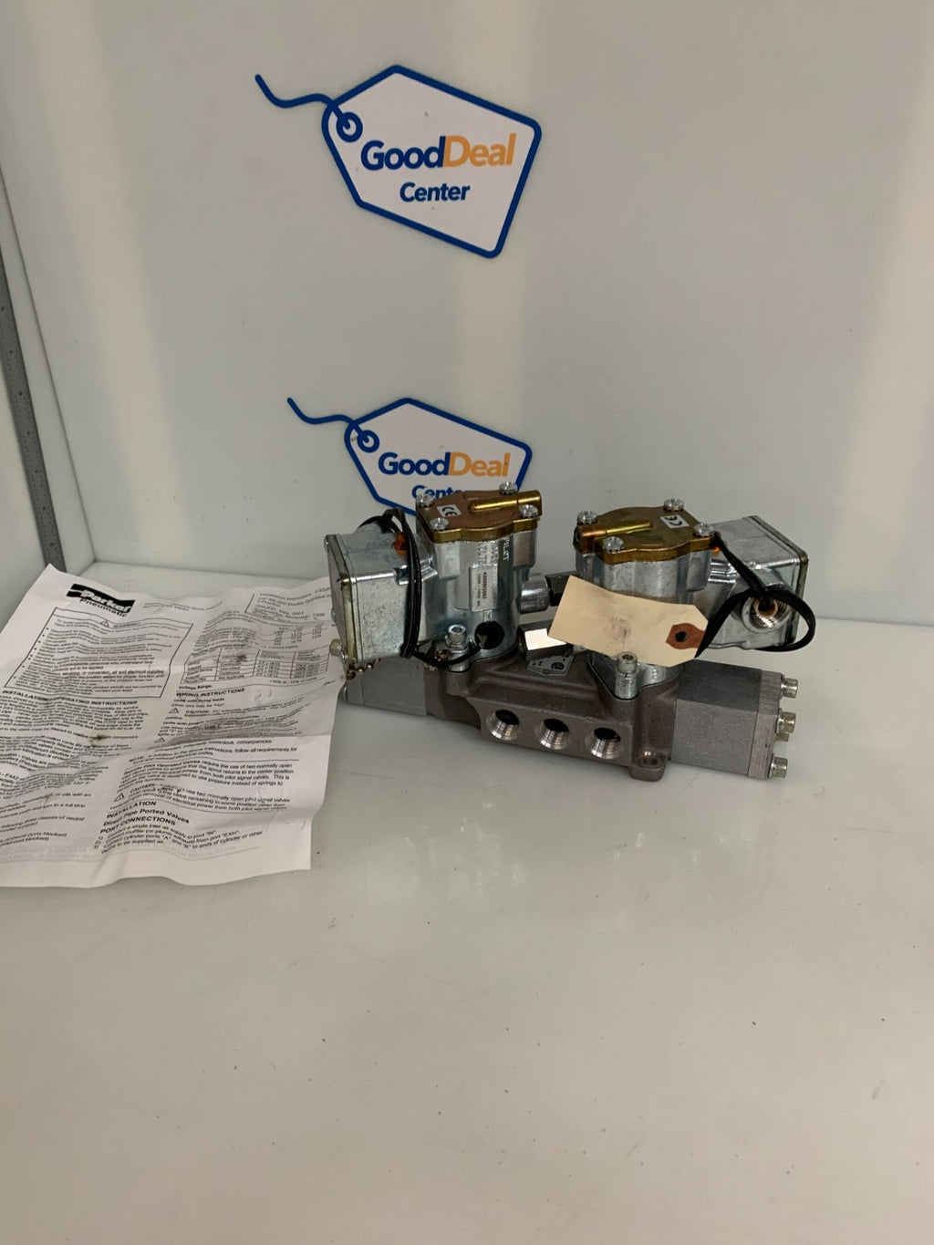 PARKER SCHRADER BELLOWS SOLENOID PNEUMATIC VALVE L4753922553