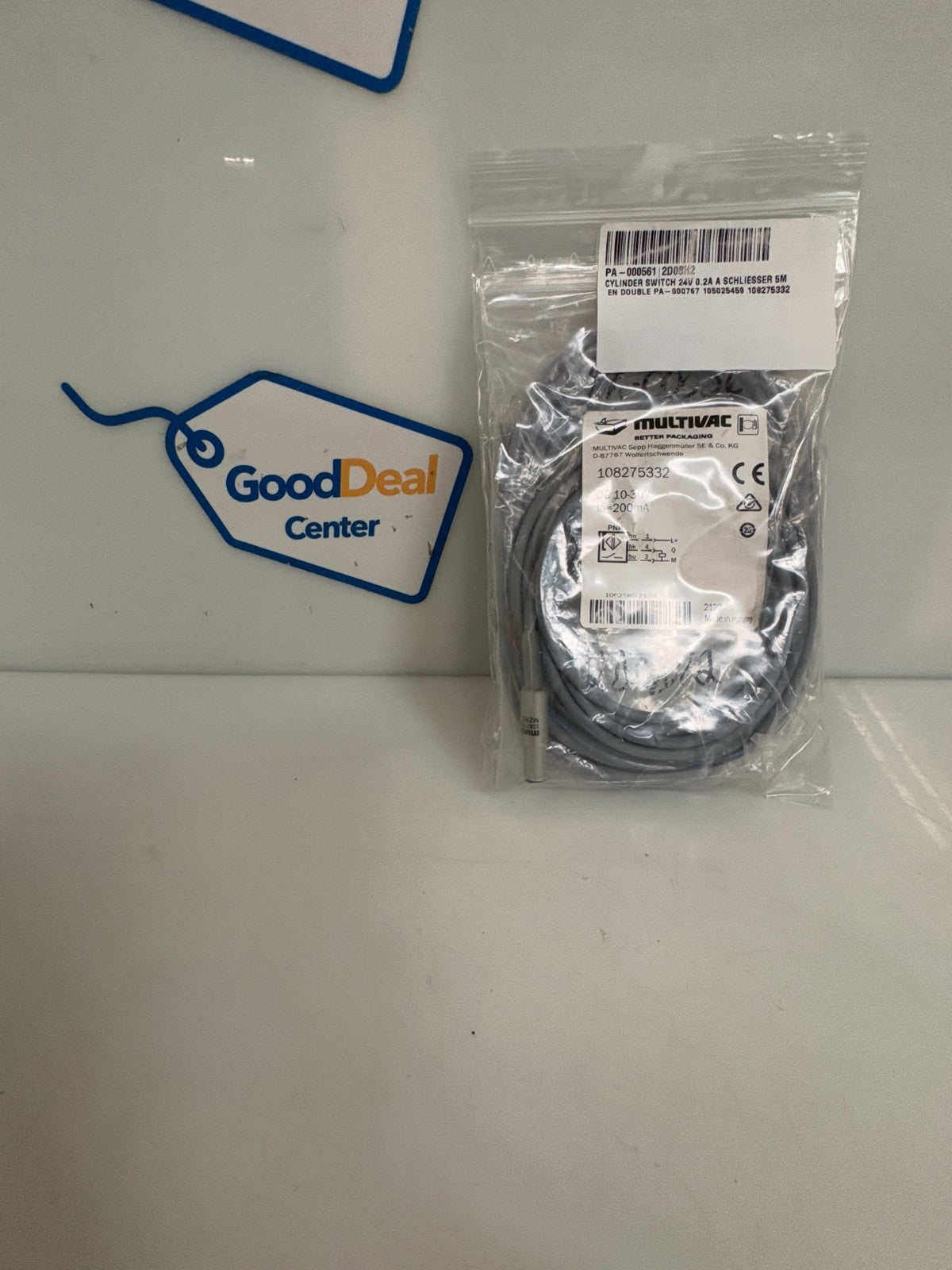 MULTIVAC CYLINDER 24V 0.2A SWITCH 108275332