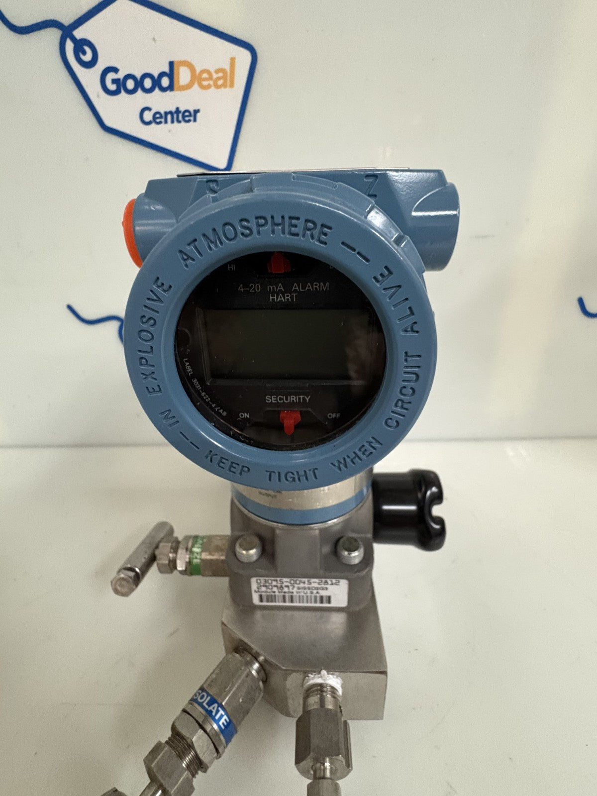 ROSEMOUNT 3095 MULTI VARIABLE MASS FLOW TRANSMITTER MA2CA001 A410N0EC25B1