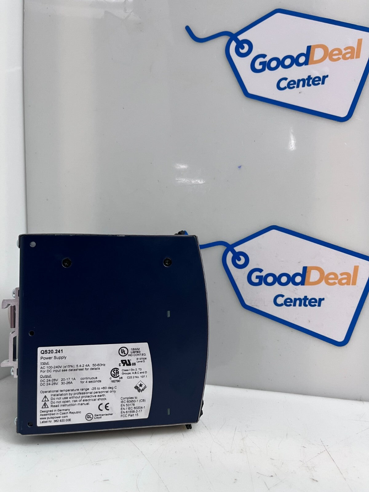 PULS DIMENSION QS20.241 DIN Rail Power Supply  (LIKE NEW)