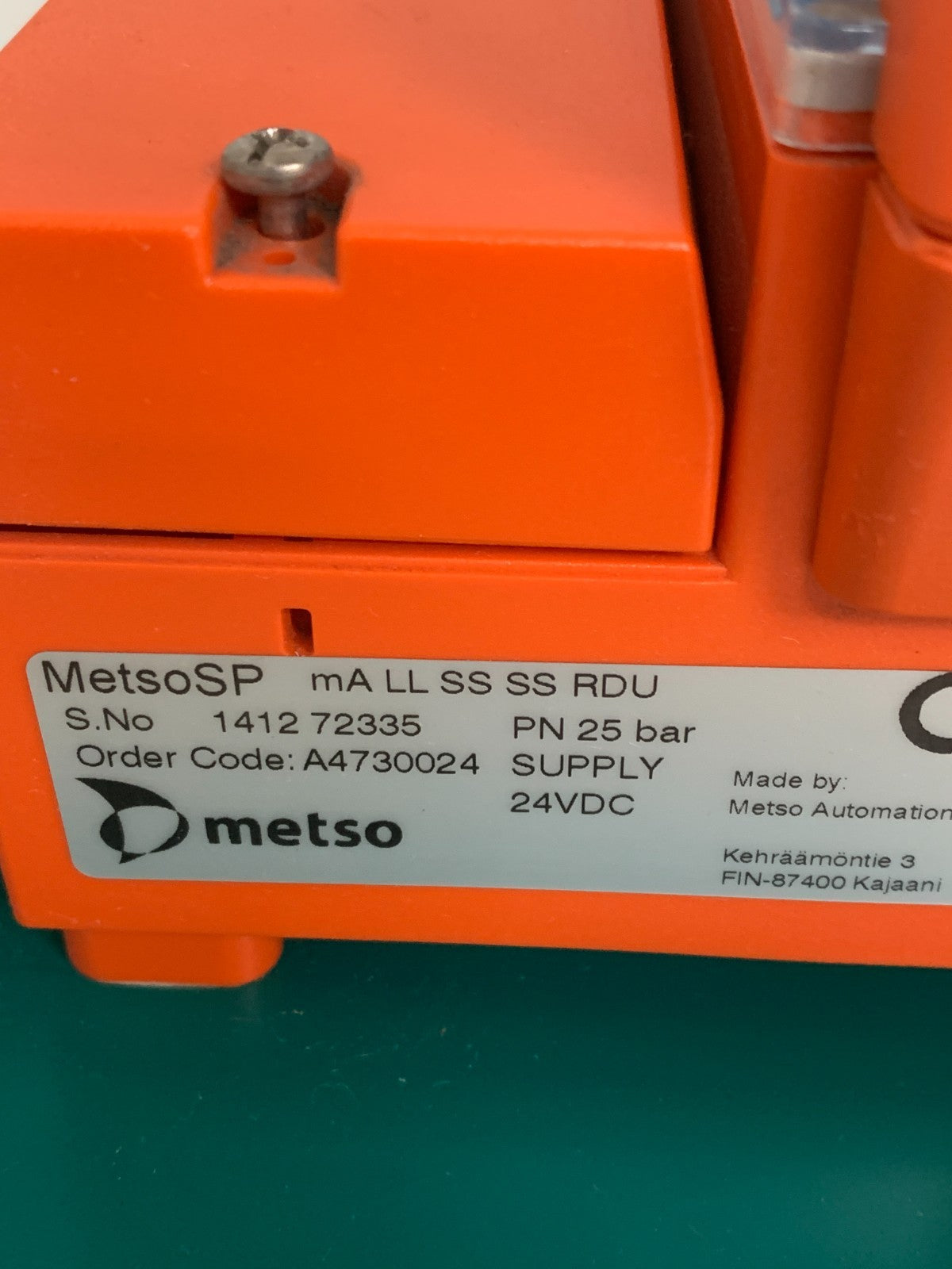 METSO OR VALMET SMART PULP RDU A 4750024