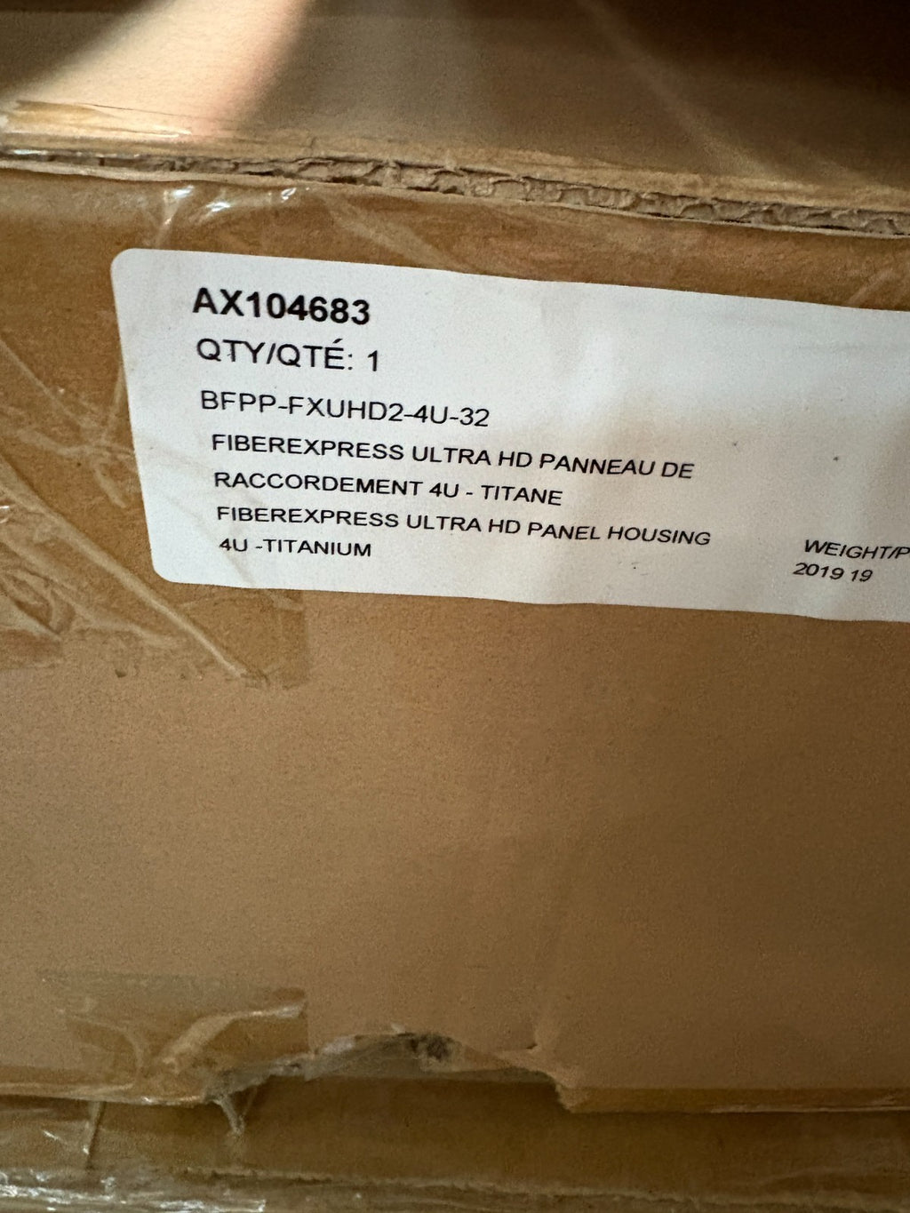 BELDEN ULTRA HD PANEL HOUSING AX1046832
