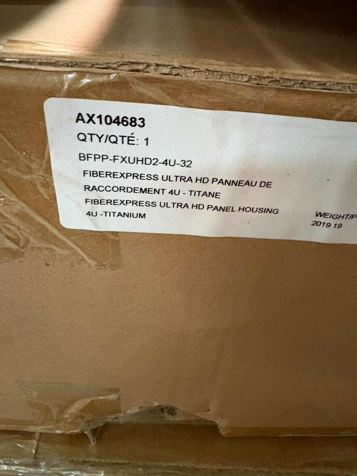 BELDEN ULTRA HD PANEL HOUSING AX1046832