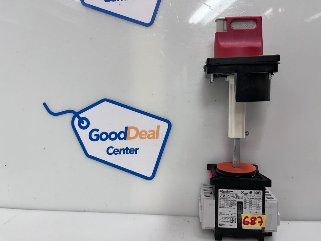 Schneider IEC / EN 60947-3 Emergency Stop Switch Disconnect Kit