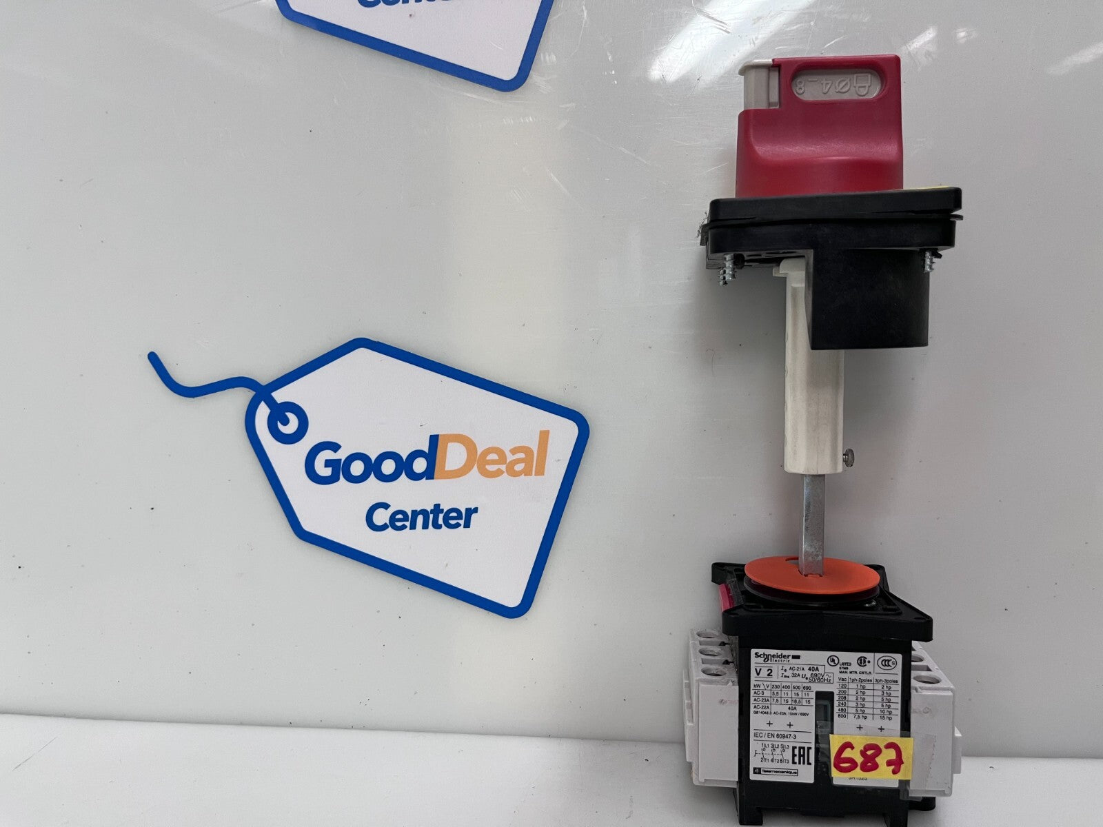 Schneider IEC / EN 60947-3 Emergency Stop Switch Disconnect Kit