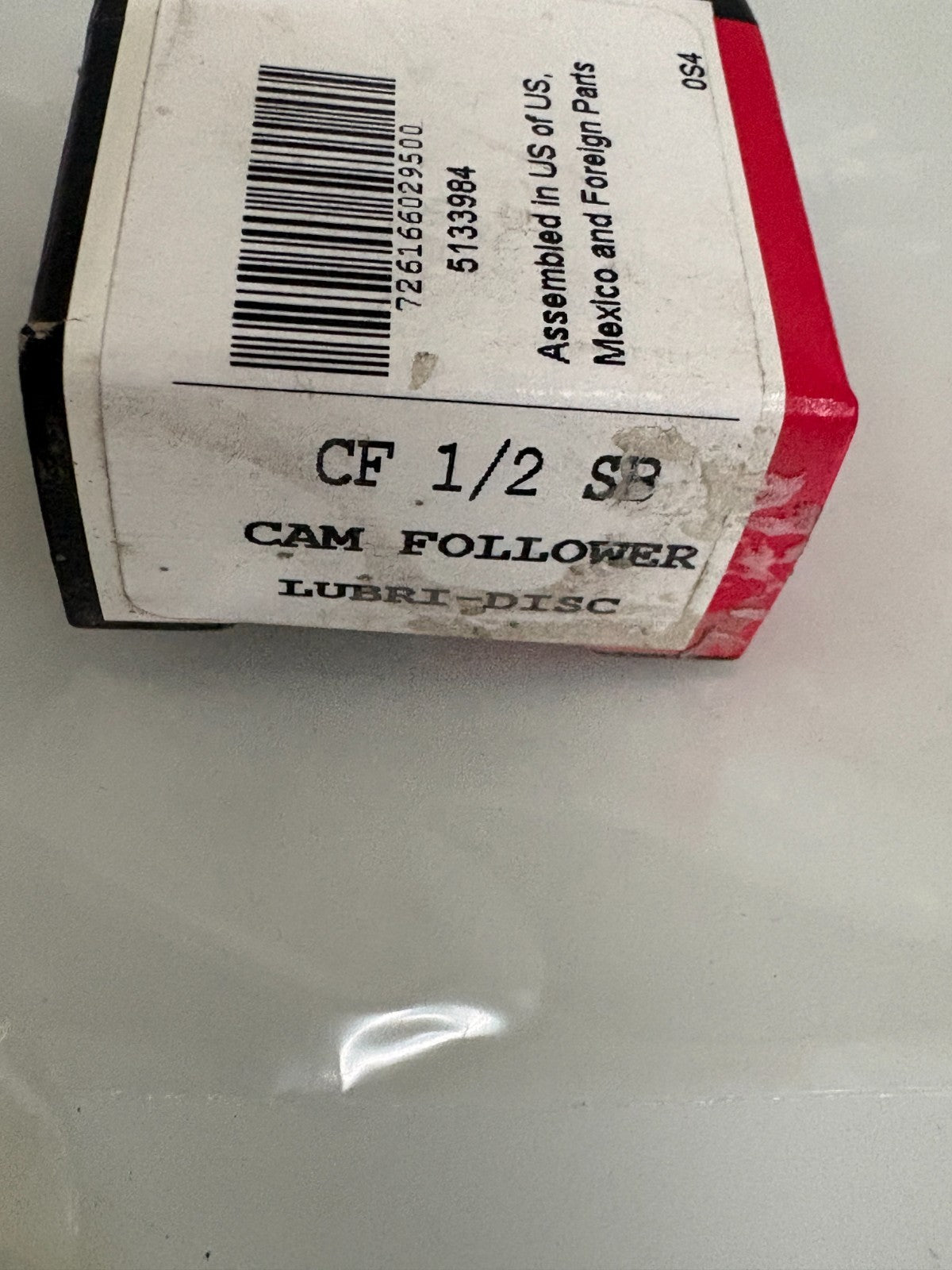 LOT OF 9 MCGILL CAM FOLLOWER CF 1/2 SB
