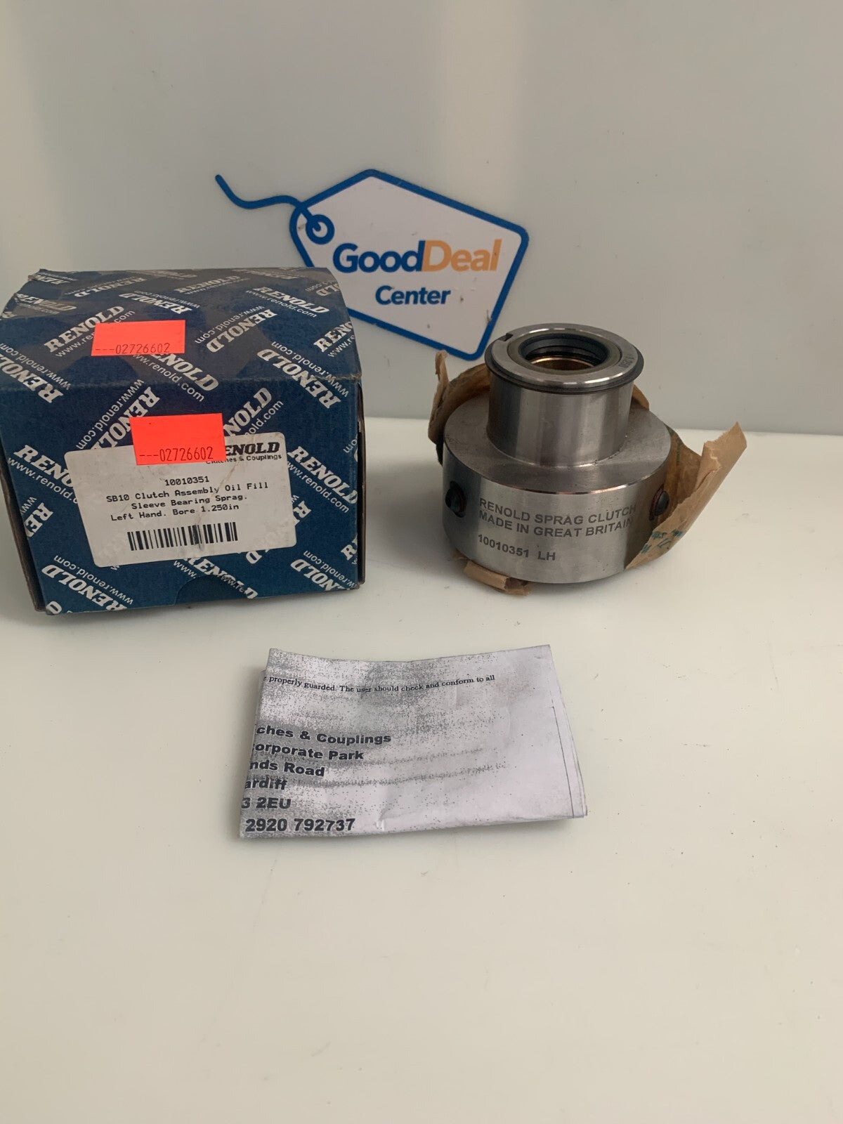 RENOLD SB10 CLUTCH ASSY #10010351