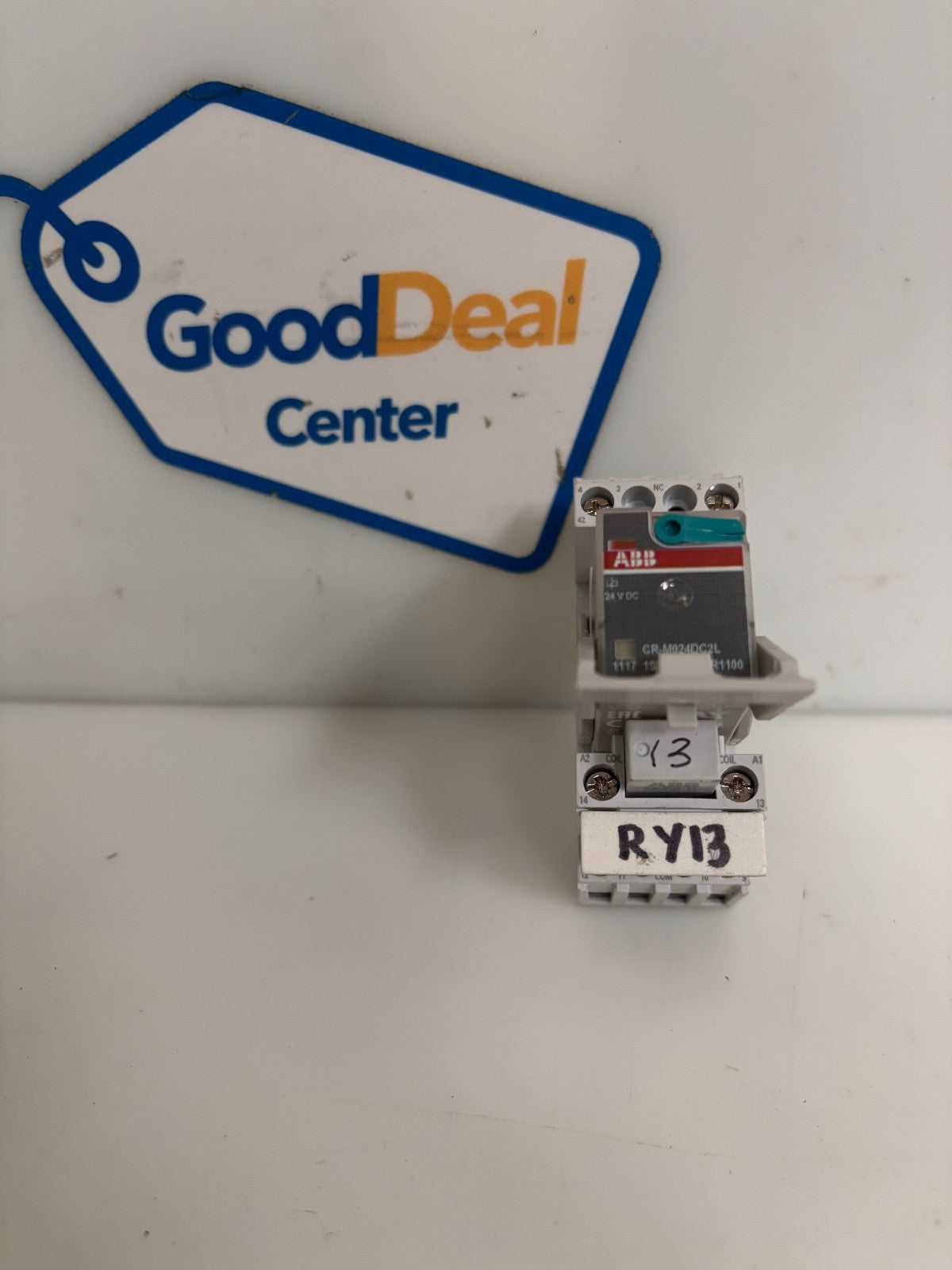 ABB RELAY MODULE CR-M024DC2L W/ABB -M2SS AND CR-P/M 22 PROTECTIVE MODULE