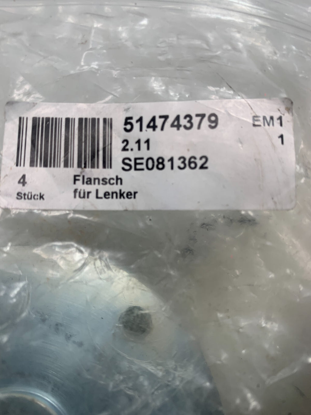 SCHUBERT  51474379  Robot Arm Flange