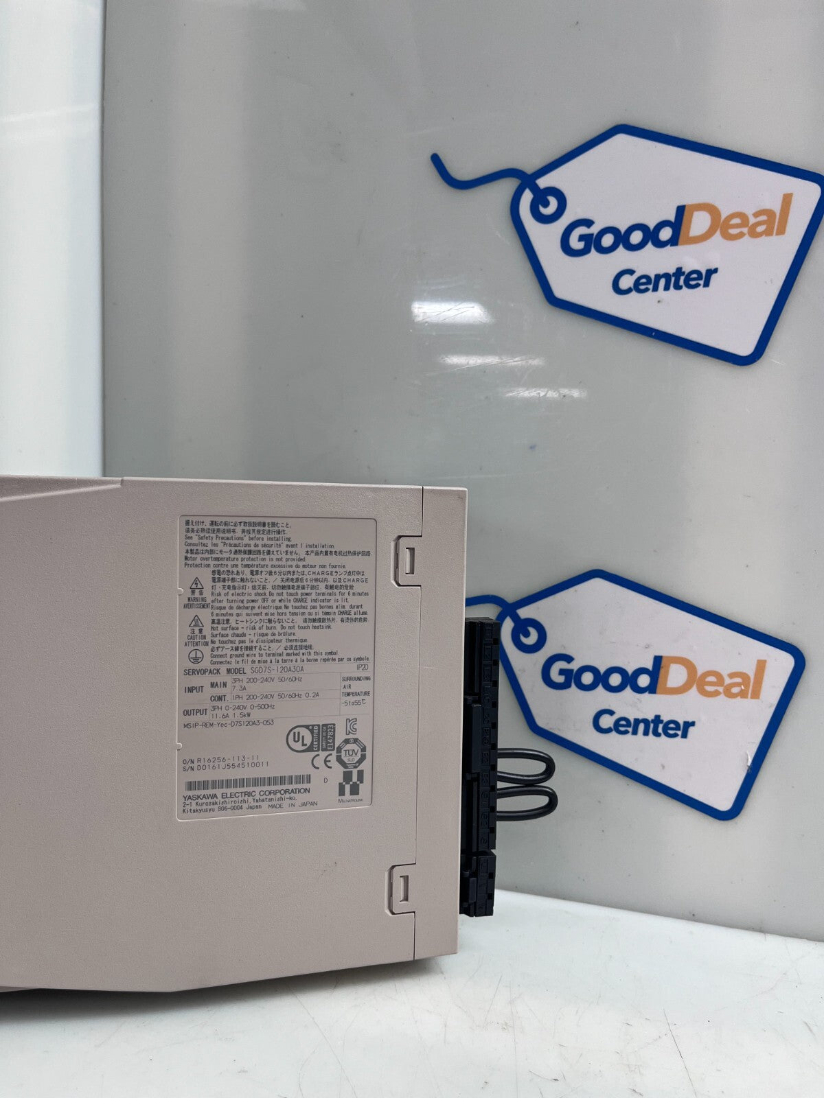 YASKAWA SGD7S-120A30A ServoPack 200V