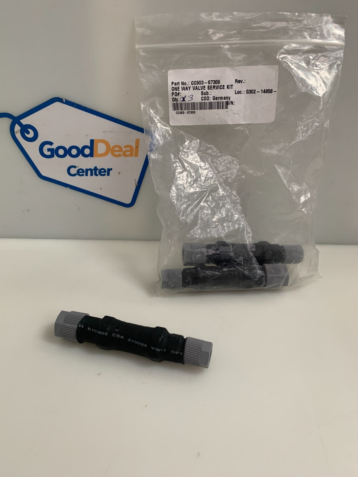 HP  One Way Valve Service Kit  CC903-67309  (Lot of 3)