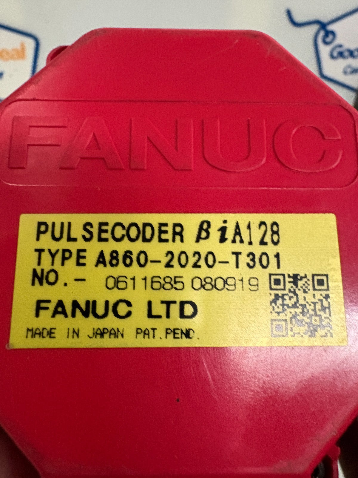 GE FANUC AC SERVO MOTOR BIS 4/4000 HV A 06B-0064-B203 C08XE10274