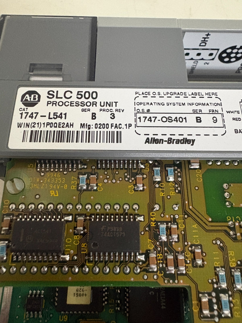 ALLEN BRADLEY SLC 500 CPU PROCESSOR 1747-L541 3