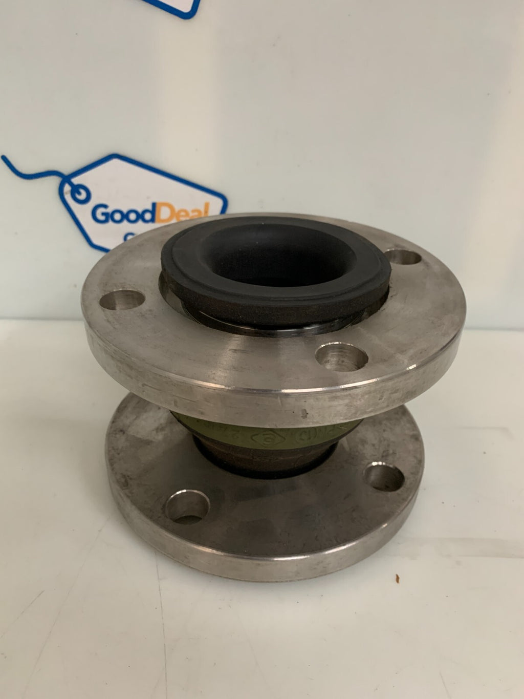 ELAFLEX RUBBER EXPANSION JOINT 21/4" W/FLANGE ERV-DII 65-PN 16