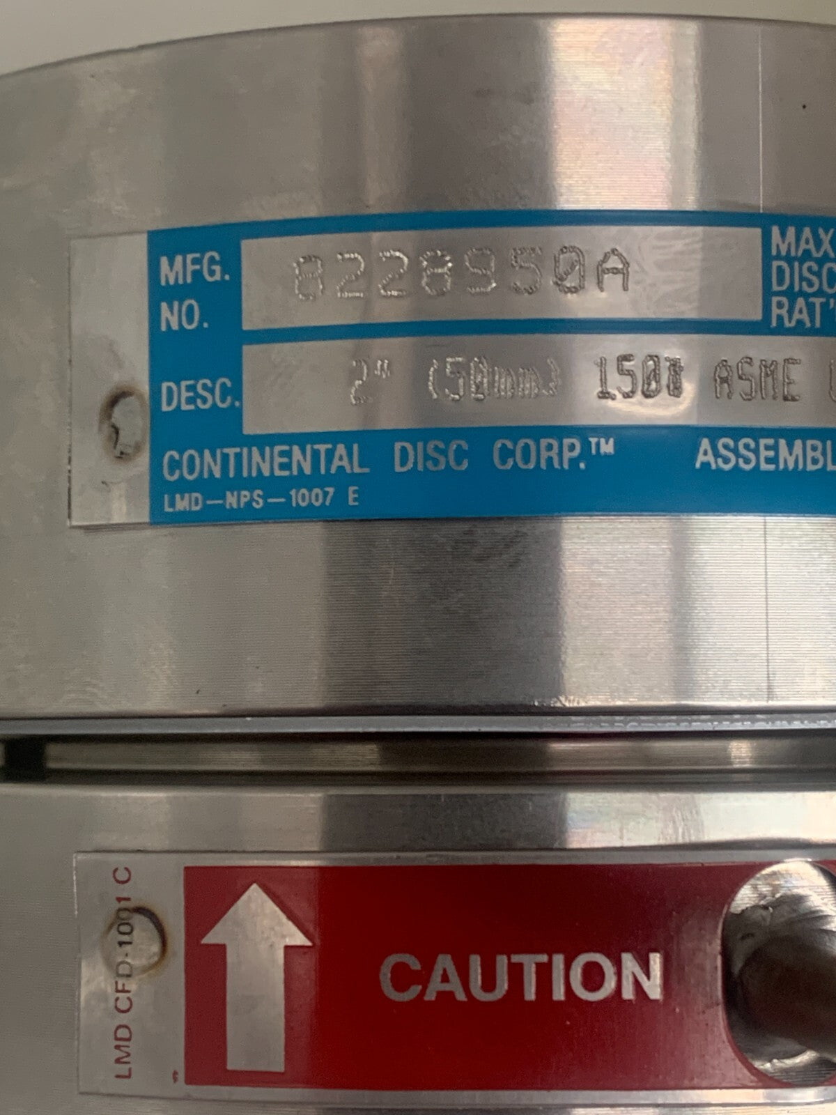 CONTINENTAL CORP   2'' Ultrx Insert Holder   150#   8228950A