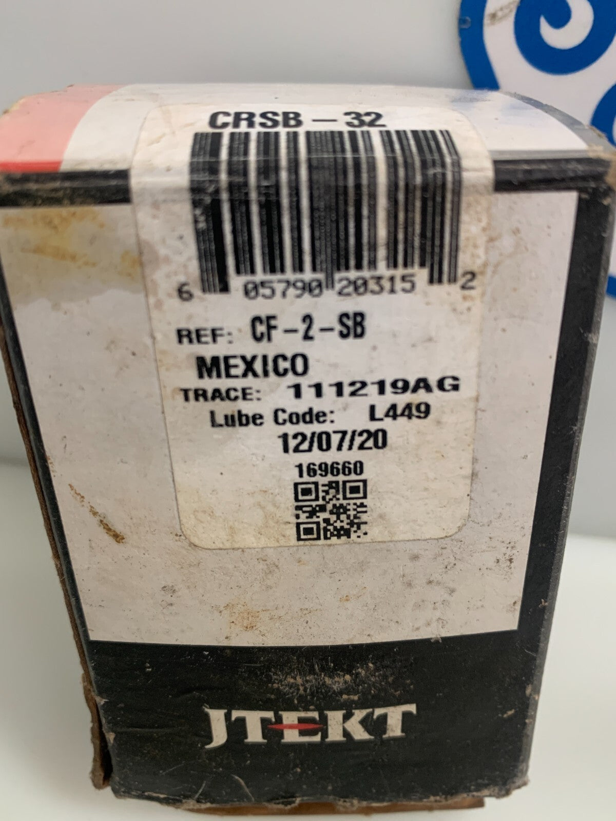 KOYO 2" SEALED CAM BEARING W/STUD CF-2-SB , CRSB-32