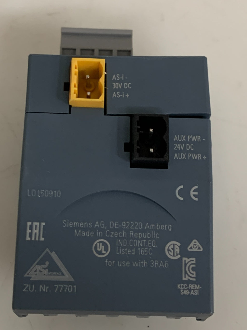 SIEMENS SAFETY OUTPUT 3RA 6970-3B