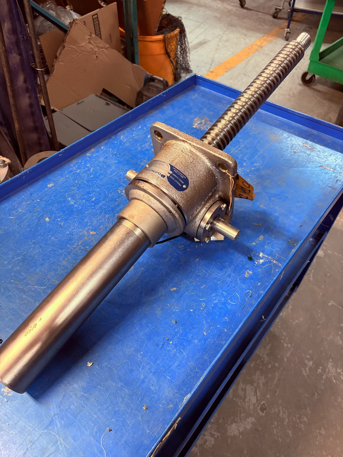 DUFF NORTON STAINLESS WORN GEAR ACTUATOR KKWBZ00ZZZZAX MODEL  M10409-356