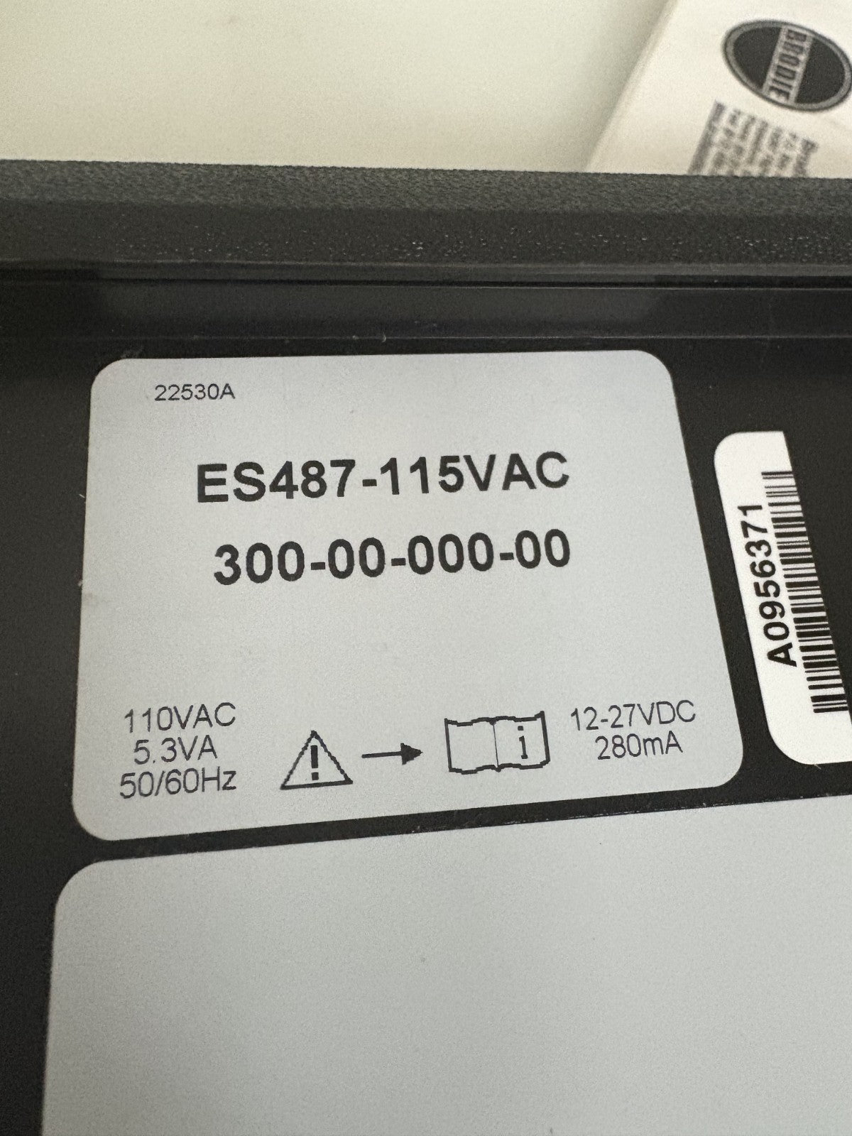 BRODIE/BROOKS WFI BATCH CONTROLLER W/DIGITAL DISPLAY ES 487-115VAC