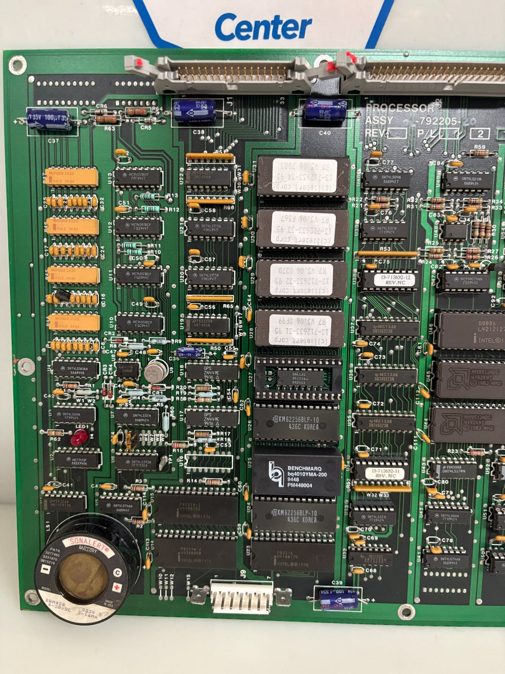 LIEBERT EMERSON PROCESSOR BOARD UPS CONTROL CARD 02-792205-20 REV 2 P/L12