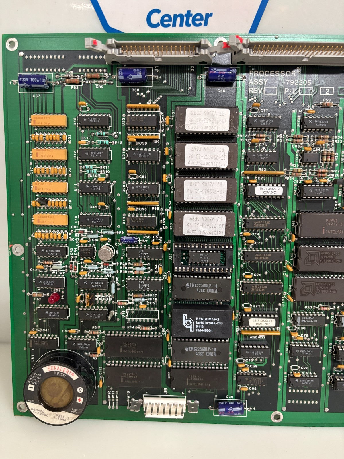 LIEBERT EMERSON PROCESSOR BOARD UPS CONTROL CARD 02-792205-20 REV 2 P/L12