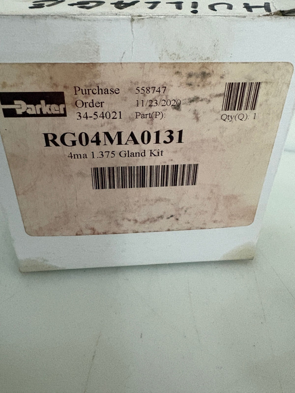 PARKER ROD GLAND 1.375 KIT RG 04MA01313