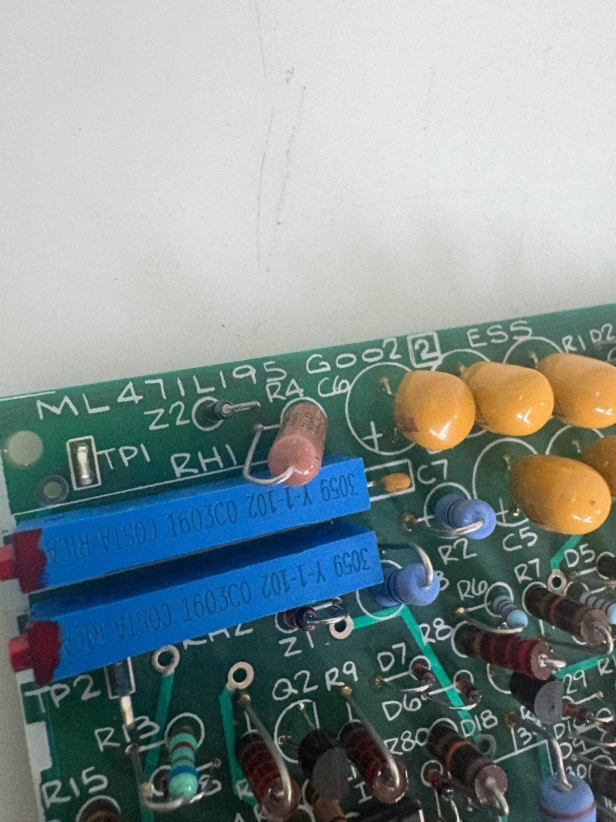 GE FANUC ML471L195 G002 LOGIC SEQUENCY CIRCUIT BOARD2