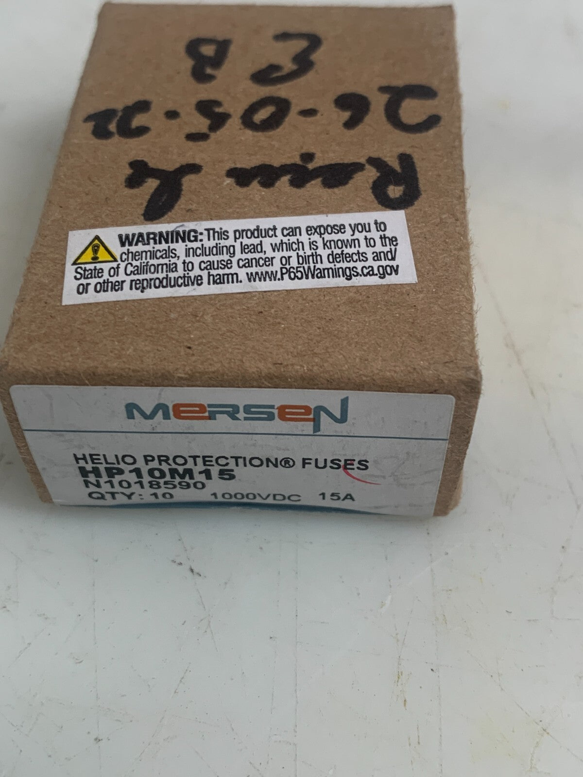10PCS Mersen Helio Protection Fuses HP10M15