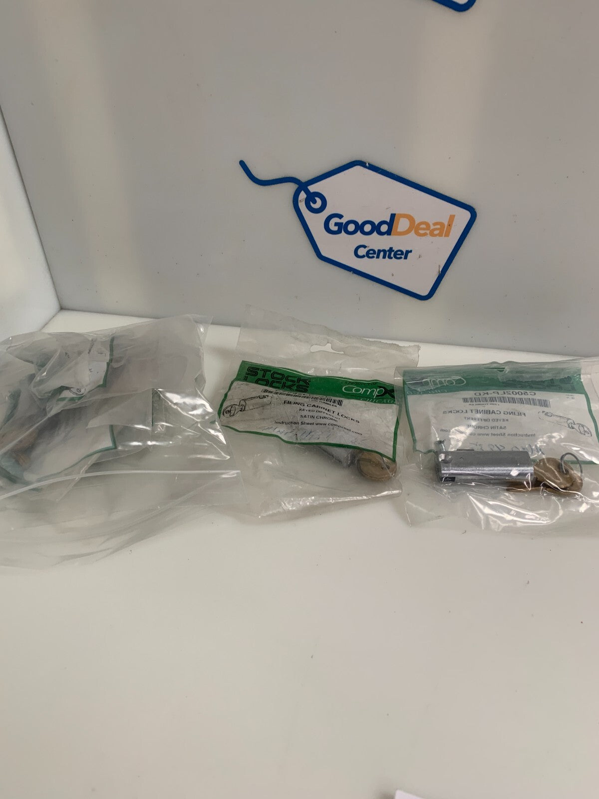 LOT OF 6 COMP X CHICAGO FILING CABINET LOCKS C 500Z LP-KD