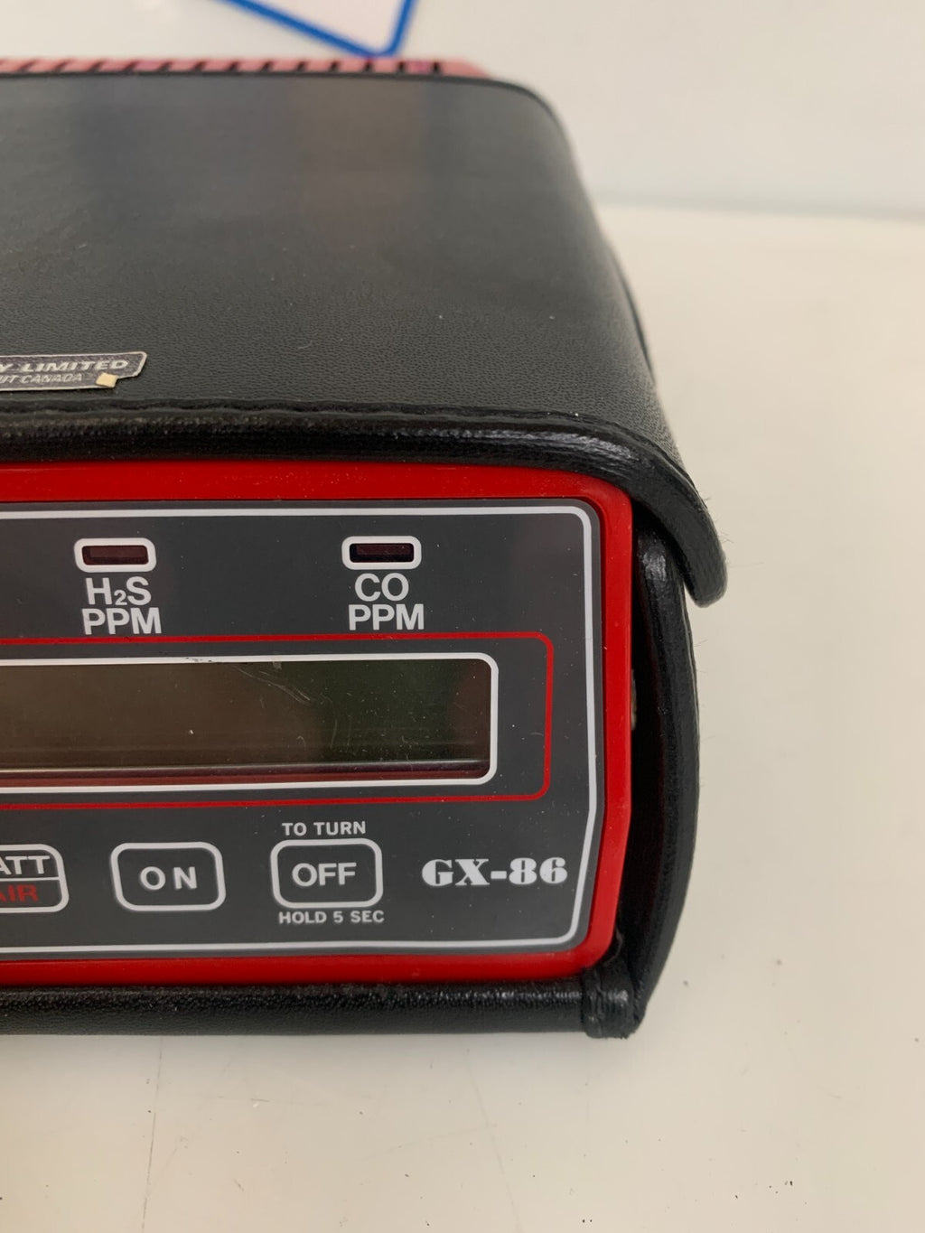 GASTECH PORTABLE GAS MONITOR COMBUSTIBLE OXYGEN CARBON MONOXIDE H2S DETECTOR1