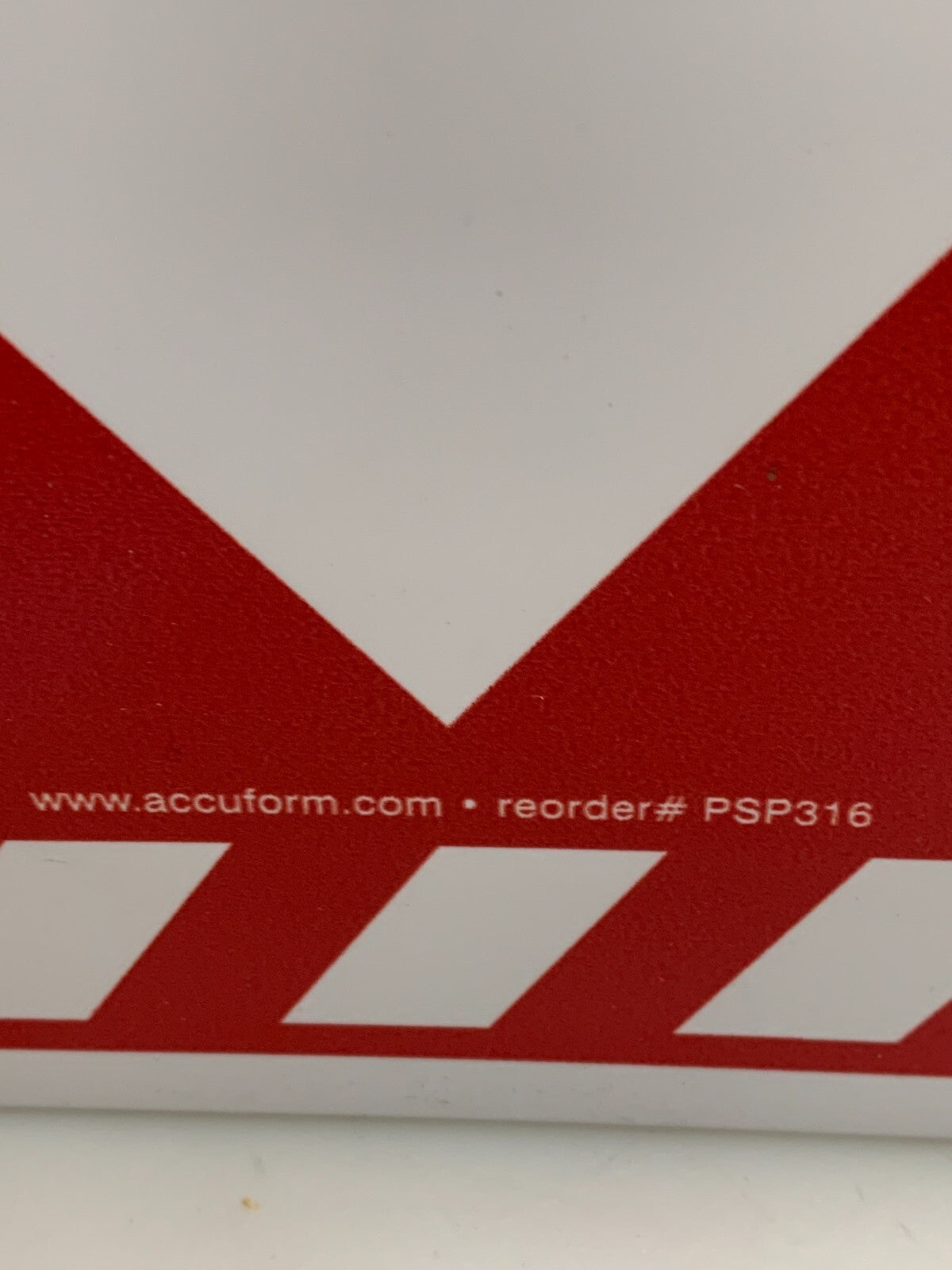 Lot of 5 Accuform Double Fire Hose Sign PSP3161