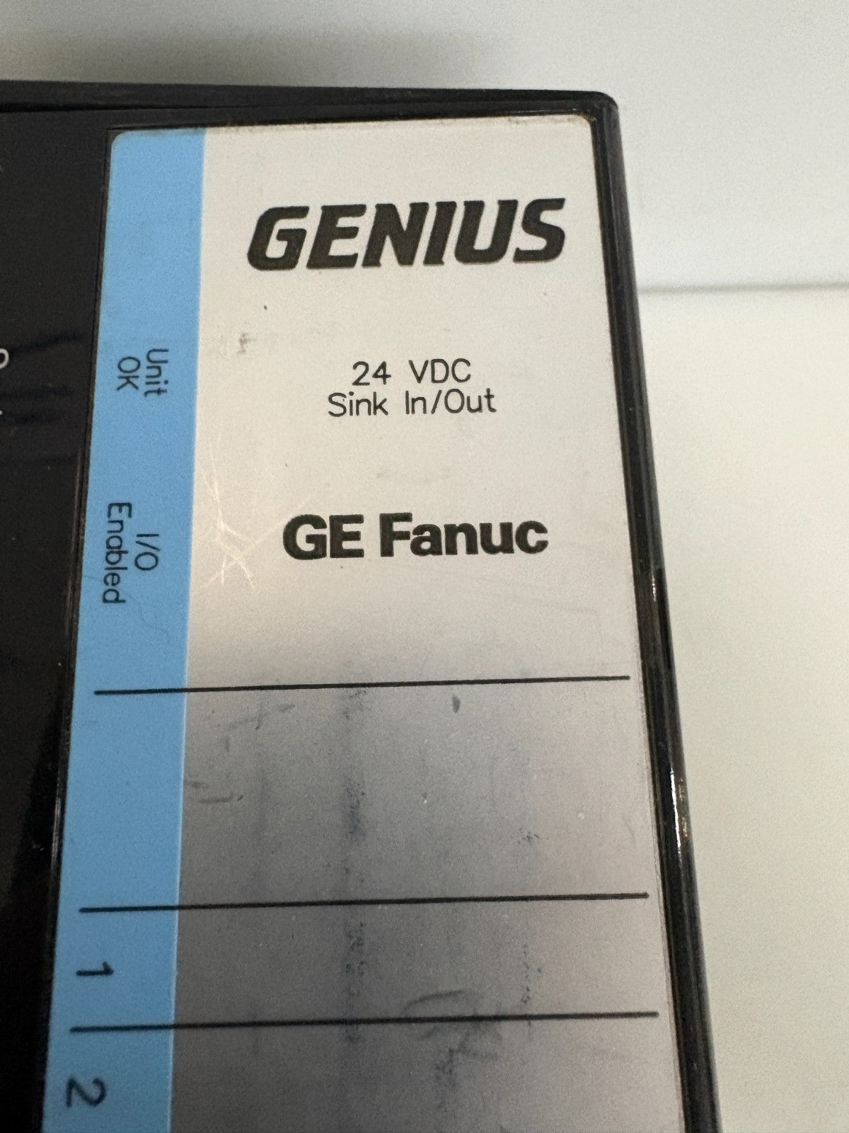 GE FANUC GENIUS 24 VDC SINK IN/OUT IC660TBD023B  W/IC660BBD0231