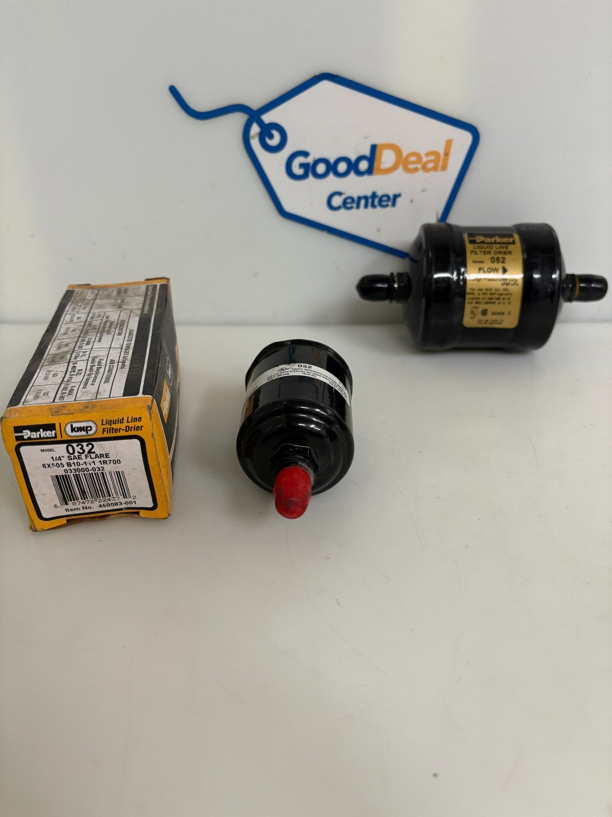 PARKER INLINE FILTER DRIER MIX LOT 2X032 AND 1X052